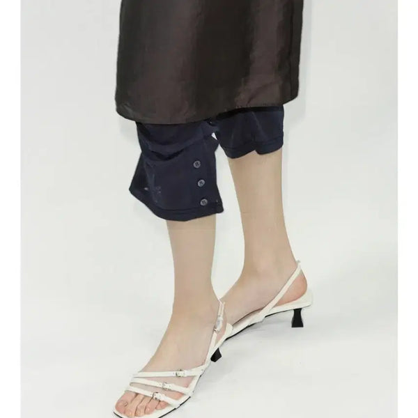 [BUNJANG] DELIA Slick Sandals White 240 / (새상품풀박)기호 DELIA 슬릭 샌들 화이트 240