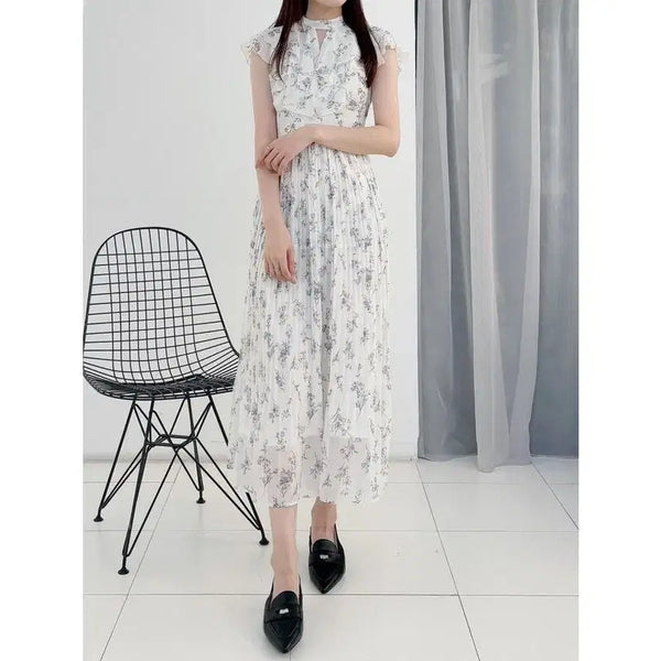 [BUNJANG] MERCURYDUO Flower Pattern Long Dress / 머큐리듀오 플라워 패턴 원피스
