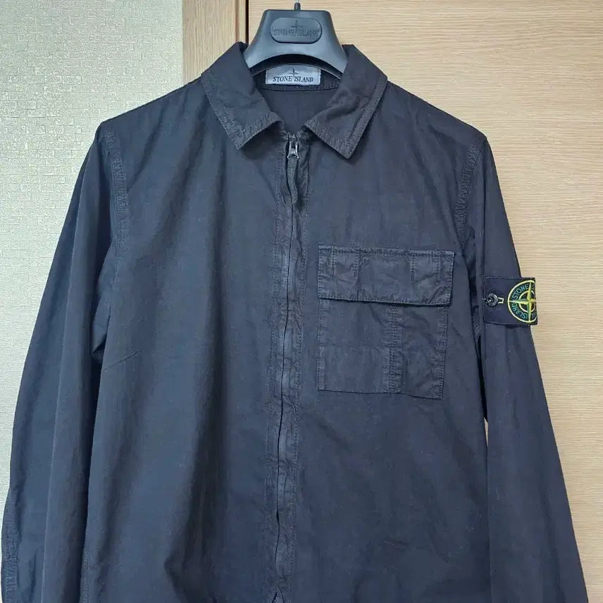 [BUNJANG] Stone Island 26SS Overshirt Black Size S / [새상품급] 스톤아일랜드 오버셔츠 블랙 26SS S사이즈