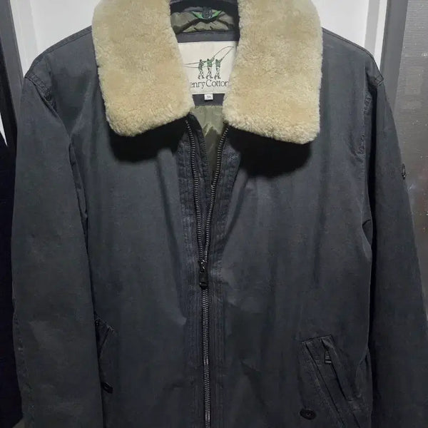 [BUNJANG] Henry Cotton Spitfire Fleece Jacket / 헨리코튼 스핏파이어 양털 자켓