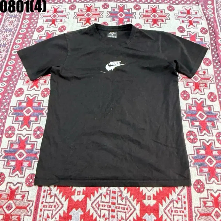 [BUNJANG] Nike Short Sleeve T-Shirt Black / 나이키 반팔티 블랙 0801