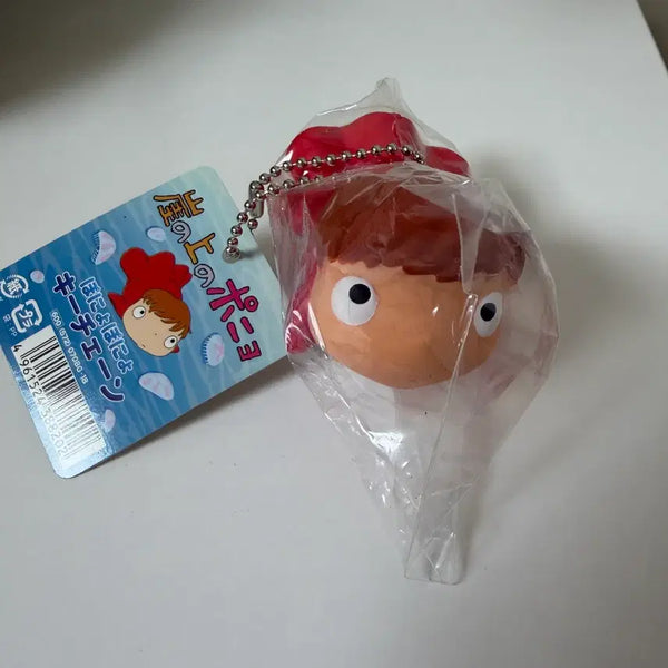 [BUNJANG] Ghibli Ponyo Classic Keychain / 지브리 고전 왕포뇨 키링