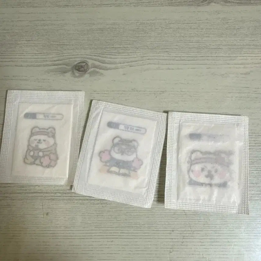 [BUNJANG] Bear Sticker Pack / 빵 곰돌이 스티커 띠부씰 (다꾸 하세요~)