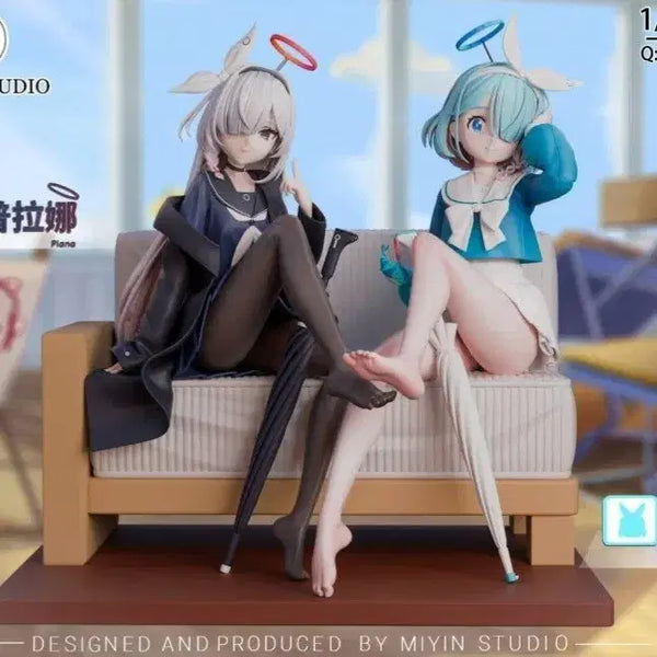 [BUNJANG] MIYIN Studio Arona/Prana 1/6 Scale Resin Figure / [정품] MIYIN Studio 블루아카이브 프라나/아로나 1/6스케일