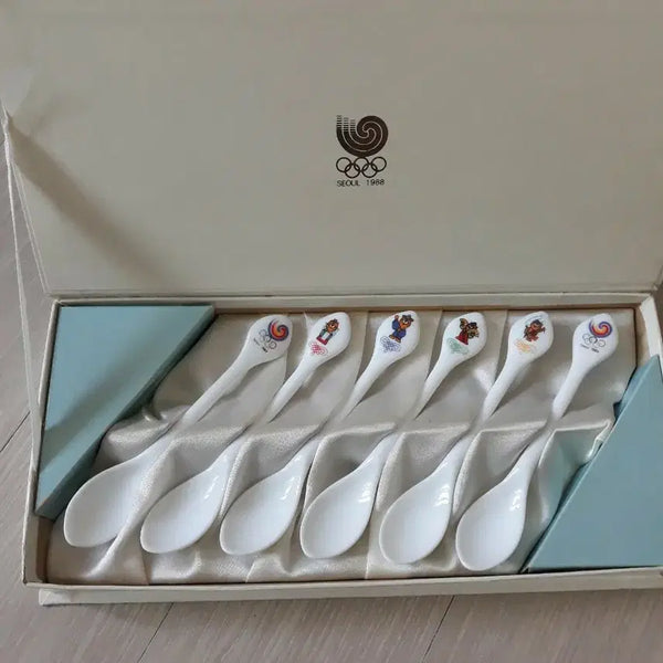 [BUNJANG] 1988 Seoul Olympics Commemorative Teaspoon Set / 88 서울올림픽 기념 티스푼 세트