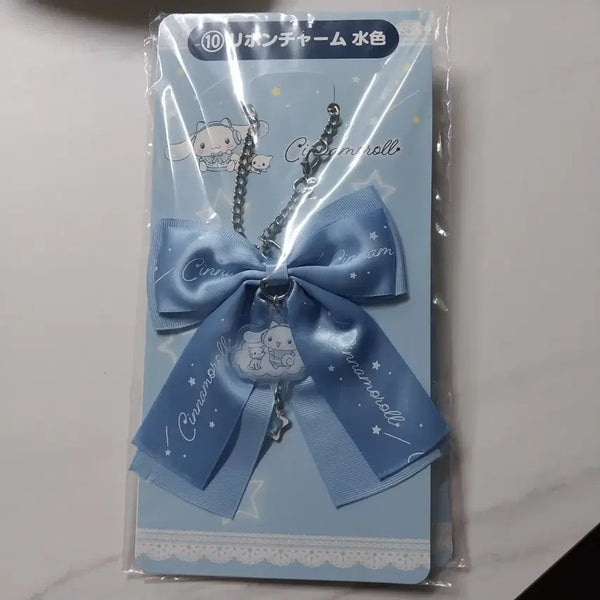 [BUNJANG] Sanrio Cinnamoroll KuJi 10th Edition Ribbon Charm / 산리오 시나모롤 쿠지 10번 리본 참  새상품