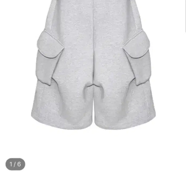 [BUNJANG] MJD Bermuda Cargo Pants - Grey / MJD 버뮤다