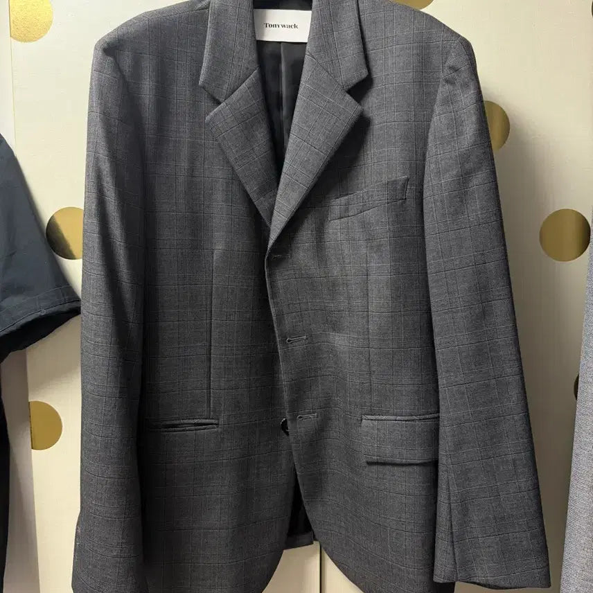 [BUNJANG] Tonywack Check Pattern Jacket (M) / 토니웩 자켓 M