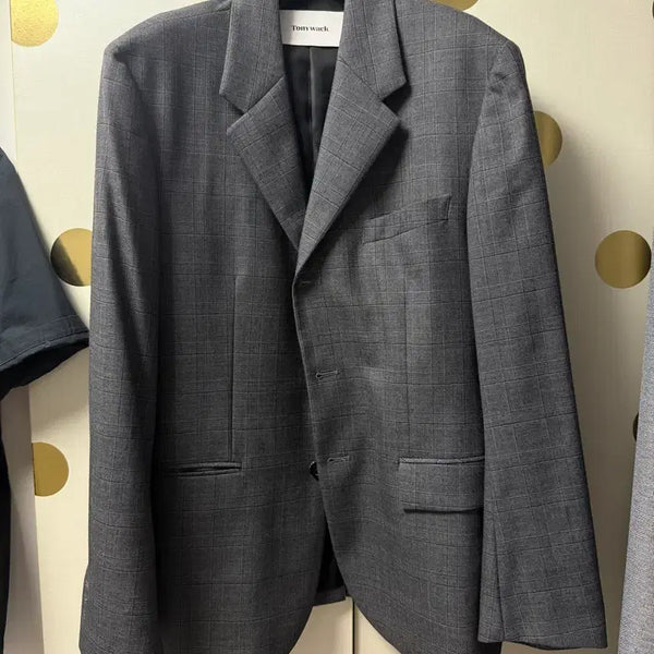 [BUNJANG] Tonywack Check Pattern Jacket (M) / 토니웩 자켓 M