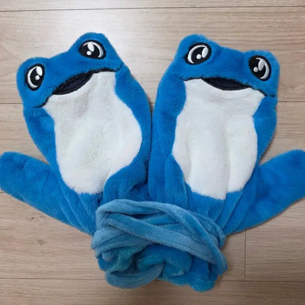 [BUNJANG] Jinro Tokebi "Thick Shop" Tokebi Mitten Gloves / (새상품) 진로 두꺼비 두껍상회 굿즈 두꺼비 벙어리 장갑