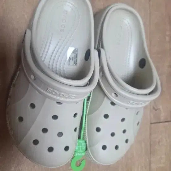 [BUNJANG] Crocs Bayaband Platform Clog Beige Women's US 6 / 새상품 크록스 바야플랫폼클로그 220사이즈 판매합니다
