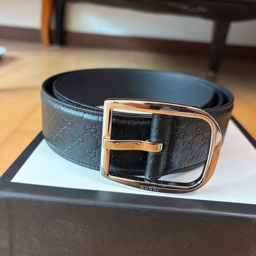 [BUNJANG] Gucci Microguccissima Men's Leather Belt 90 / 구찌 마이크로시마 남성 레더 벨트 90사이즈