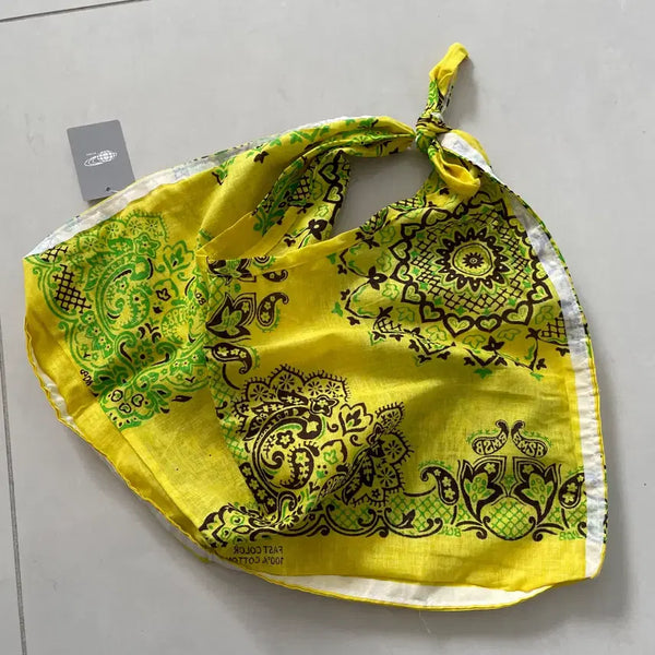 [BUNJANG] Beams Bandana Bag Yellow / Beams 빔스 bandana bag