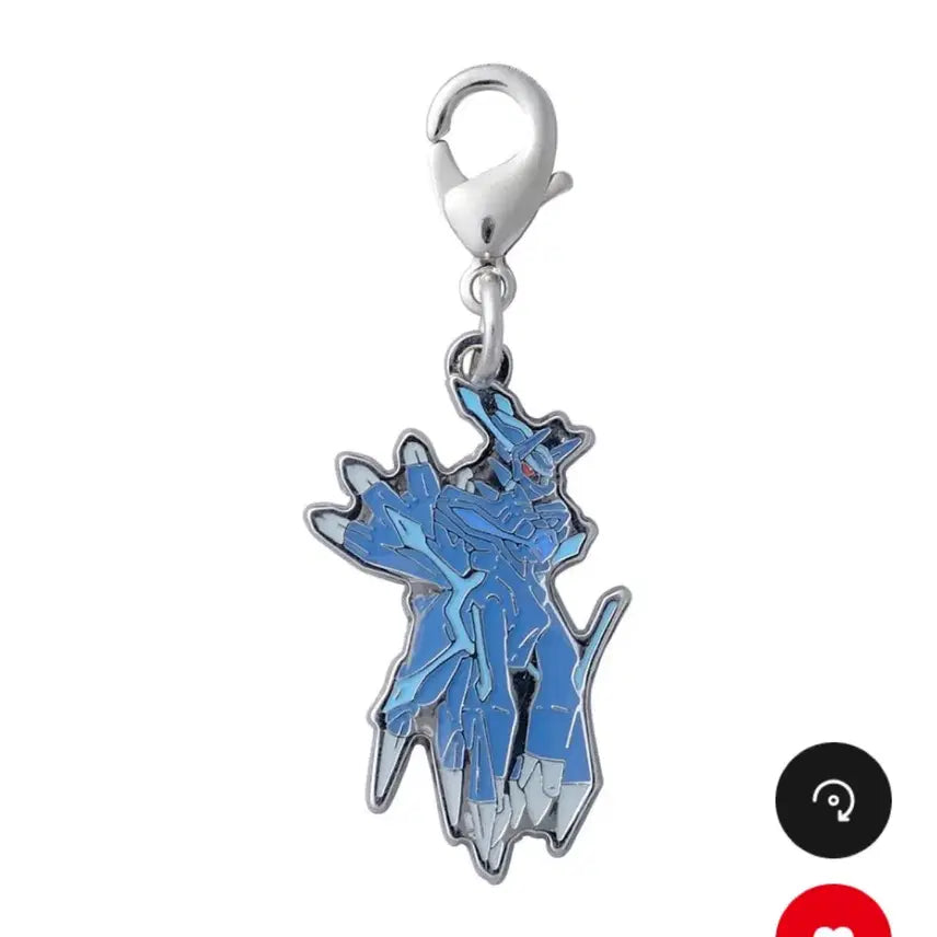 [BUNJANG] Pokemon Store Dialga Origin Form Metal Charm Keyring (Sealed) / [미개봉 정품] 포켓몬스토어 디아루가 오리진폼 메탈참 키링