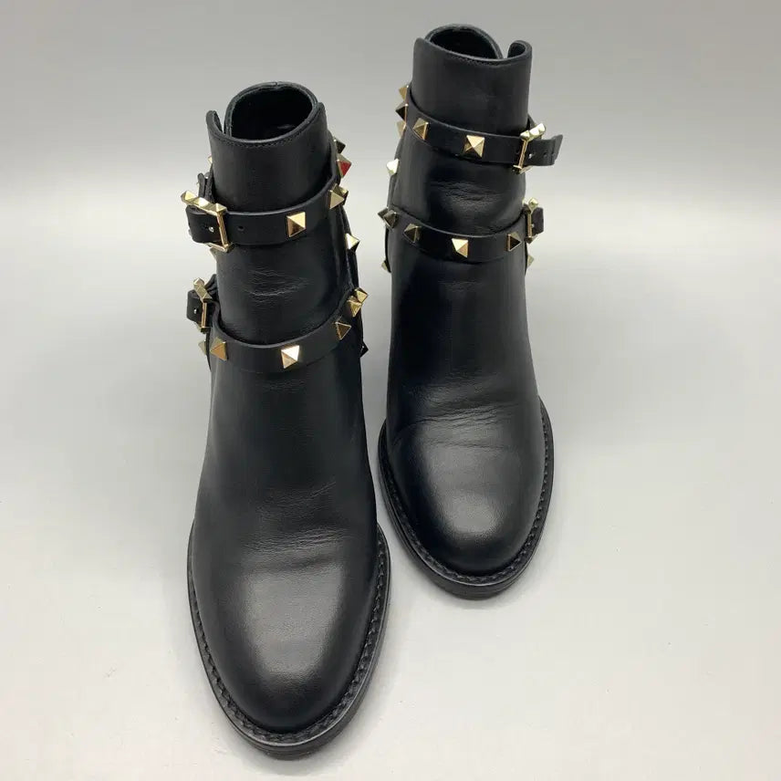 [BUNJANG] Valentino Leather Ankle Boots / 267002726 VALENTINO  SHOES BOOTS ANKLE R