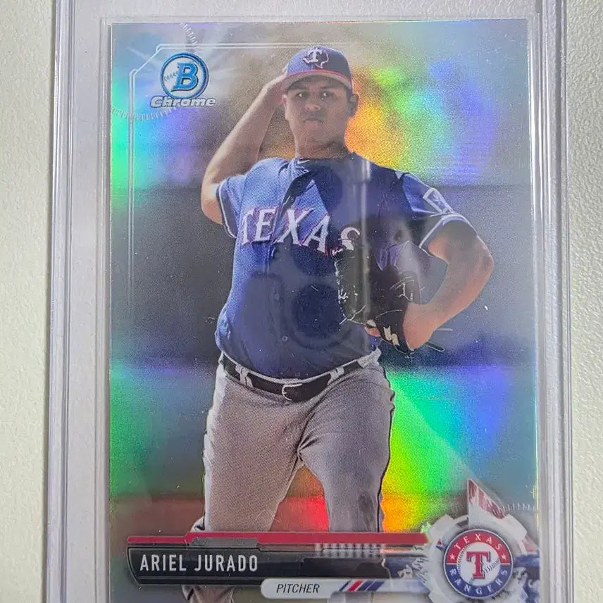 [BUNJANG] 2017 MLB Ariel Jurado Samsung Lions Refractor Card / 2017 mlb 아리엘 후라도 리플렉터 카드 판매 삼성라이온즈