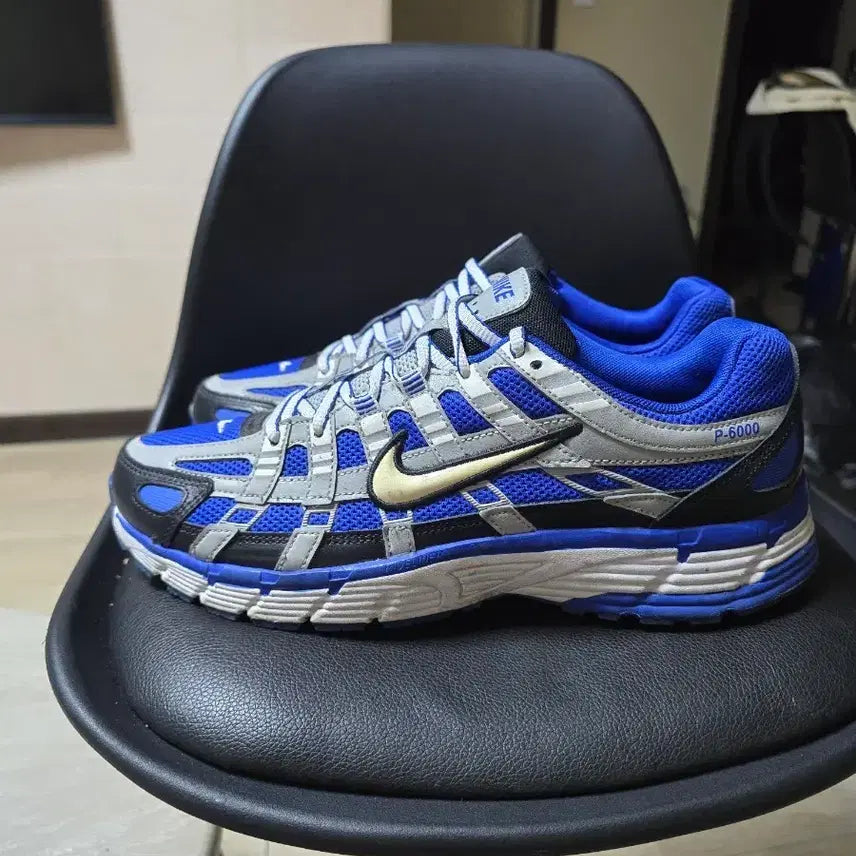 [BUNJANG] Nike P-6000 Sneakers Blue/Silver / 나이키 P-6000 블루/실버 스니커즈 270