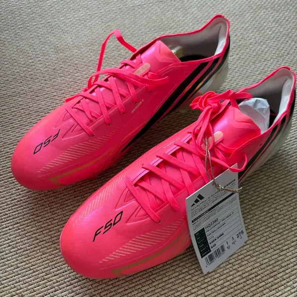 [BUNJANG] Adidas F50 Hyperfast Pro 275 Pink Football Boots / 아디다스 F50 하이퍼패스트 프로 275 핑크 축구화