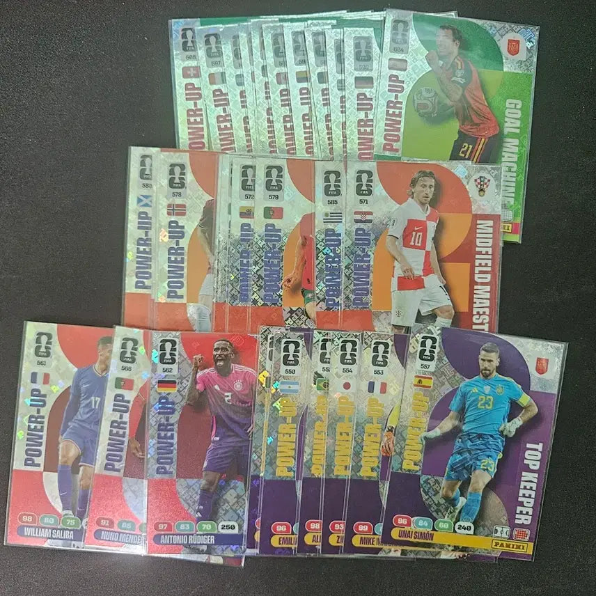 [BUNJANG] Panini World Cup Power-Up Card Bundle Set (31 Cards) / 파니니 월드컵 power-up (31장)일괄로 판매합니다.