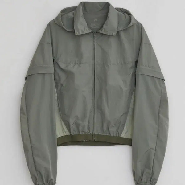 [BUNJANG] Numare EE Women's Nylon Mesh Windbreaker Olive (S) / 누마레EE - 우먼스 나일론 메쉬 윈드브레이커 올리브 (S)