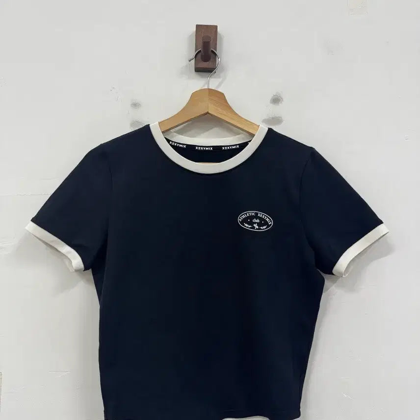 [BUNJANG] Xexymix Ringer Crop Short-Sleeve T-shirt XL / (XL)젝시믹스 링거 크롭 반팔티