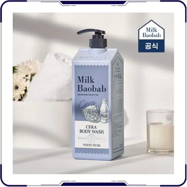 [BUNJANG] Milkbaobab Cera Body Wash White Musk 1.2L / 새상품)밀크바오밥 세라 바디워시 화이트머스크 1.2L