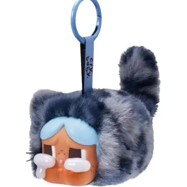 [BUNJANG] Pop Mart CRYBABY Leopard Cat Keyring (Set of 2) / 팝마트 크라이베이비 표범냥이 키링 2종