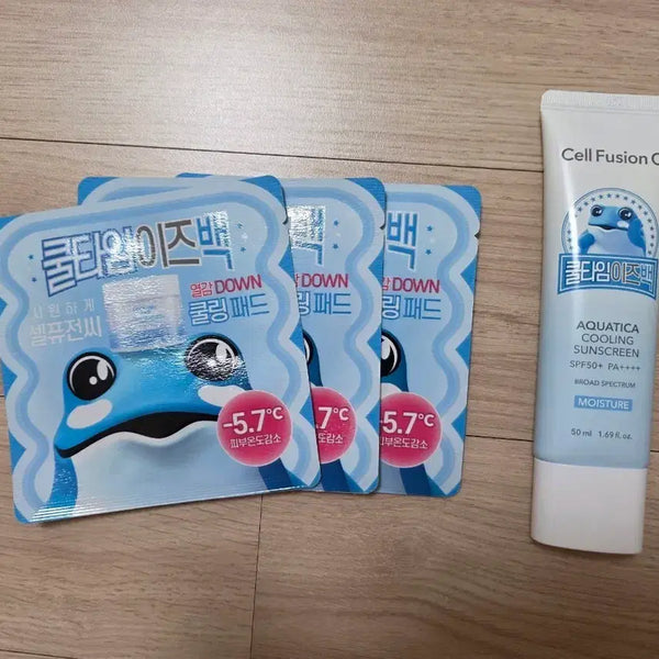 [BUNJANG] Jinro Toad Dukupsanghoe Cell Fusion C Aquatica Sunscreen / (새상품) 진로 두꺼비 두껍상회 굿즈 셀퓨전씨 콜라보 아쿠아티카 선크림