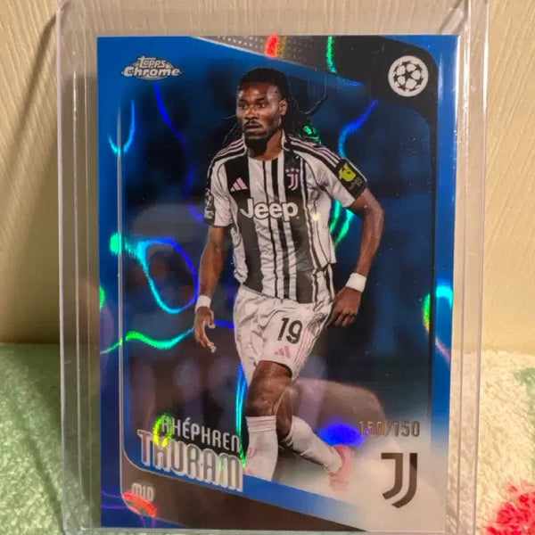 [BUNJANG] Kephren Thuram 2025-26 Topps Chrome UCC Blue Refractor /150 / 케프렌 투람 2025-26 탑스 크롬 UCC 블루 리플렉터 /150