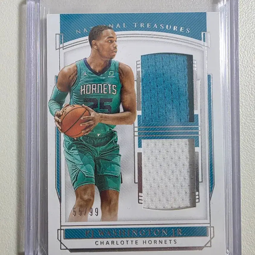 [BUNJANG] PJ Washington 2019-20 NBA National Treasures Jersey Card Charlotte Hornets (Limited Edition 99) / 2019-20 nba PJ 워싱턴 NT 유니폼카드 샬럿호네츠
