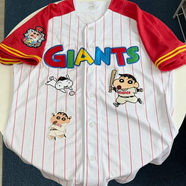 [BUNJANG] Lotte Giants Collaboration Xingqiu Uniform - Park Se Woong Marking (XL) / 롯데자이언츠 짱구 유니폼 105 XL 박세웅 마킹