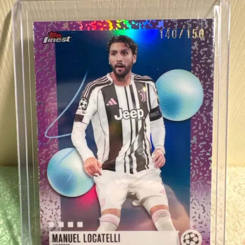 [BUNJANG] Topps Finest UEFA Champions League Manuel Locatelli #349 Juventus /150 / 2026 탑스 파이니스트 UEFA 챔피언스리그 마누엘 로카텔리 #349 유벤투스 /150