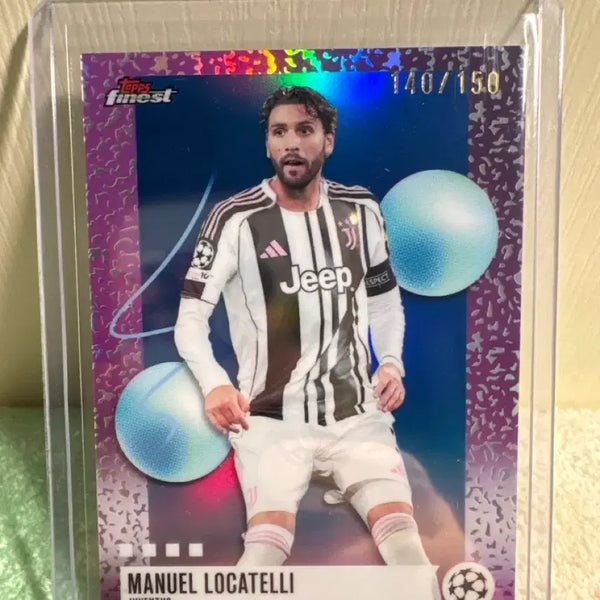 [BUNJANG] Topps Finest UEFA Champions League Manuel Locatelli #349 Juventus /150 / 2026 탑스 파이니스트 UEFA 챔피언스리그 마누엘 로카텔리 #349 유벤투스 /150