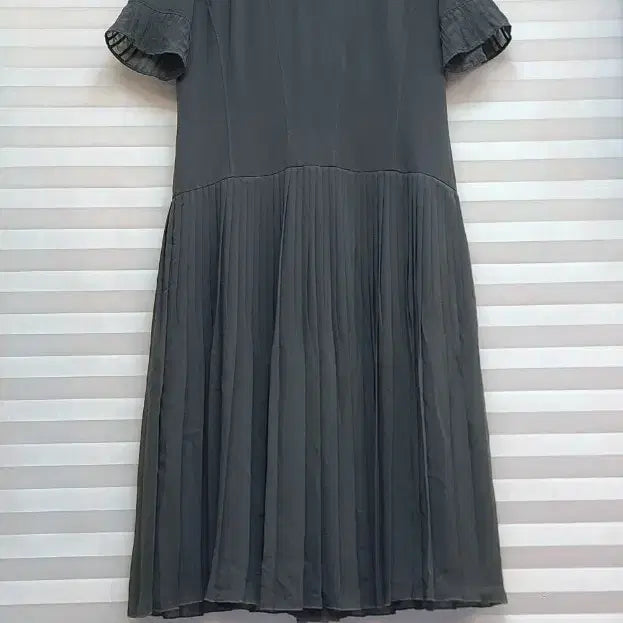 [BUNJANG] TIME Pleated Long Dress / 타임> 플리츠 주름 롱원피스