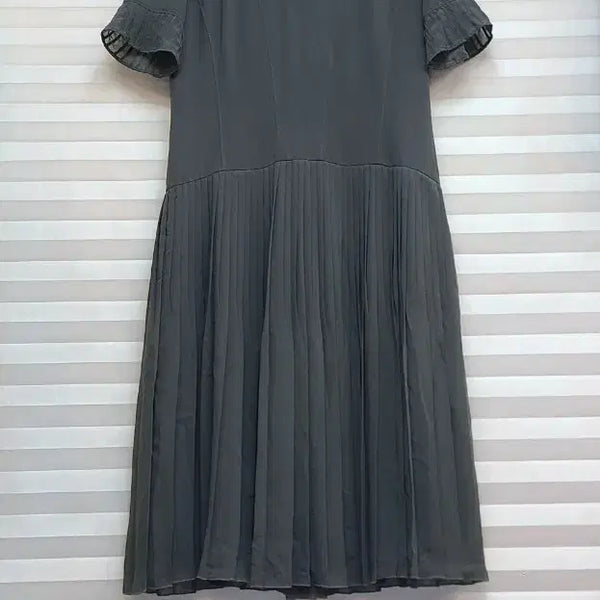 [BUNJANG] TIME Pleated Long Dress / 타임> 플리츠 주름 롱원피스
