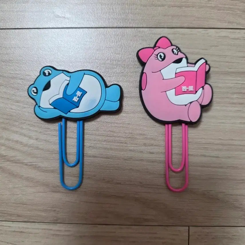 [BUNJANG] Jinro Frog Dukkoosanghwe Bookmark Set / (새상품) 진로 두꺼비 두껍상회 굿즈 책갈피 북클립 세트
