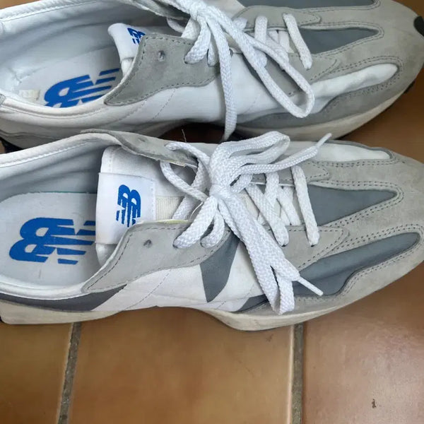 [BUNJANG] New Balance 327 Grey White Size 300 / 뉴발란스 327 그레이 화이트 300사이즈