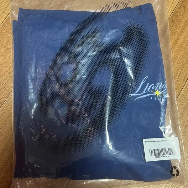 [BUNJANG] Samsung Lions Sansan Gear Icing T-Shirt L / 삼성 라이온즈 산산기어 아이싱 티셔츠 L