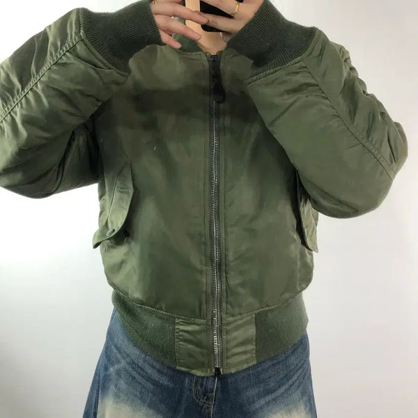 [BUNJANG] Alpha Industries MA-1 Bomber Jacket / [S] 알파인더스트리 MA-1 봄버자켓
