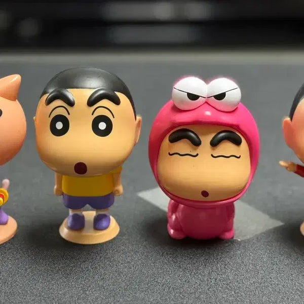 [BUNJANG] Crayon Shin-chan Gafukyakara Figure Set (4 Types) / 짱구는 못말려 가푸캬라 피규어 4종 (중고)