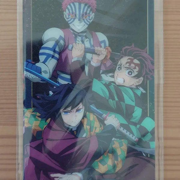 [BUNJANG] Demon Slayer Kimetsu no Yaiba Mugen Train Arc Limited Edition Clear Card Set / [2026.7.29출시/아마존재팬한정판] 귀칼 클리어카드 3장 세트 (귀멸의칼날 무한성편)