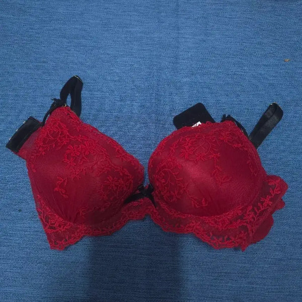 [BUNJANG] Red Lace Bra / 빨간색 레이스 브라