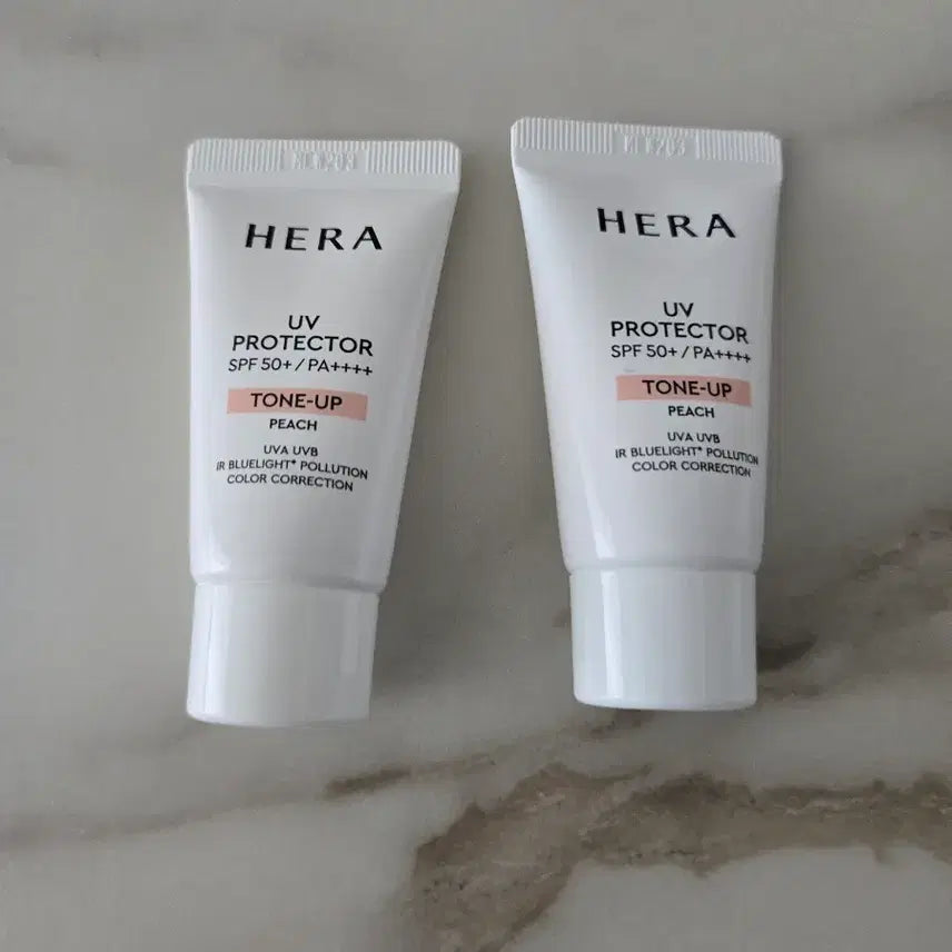 [BUNJANG] Hera Tone Up Sun Peach 15ml Set (2 Units) / 새상품) 헤라 톤업선 헤라톤업 피치 15ml 2개