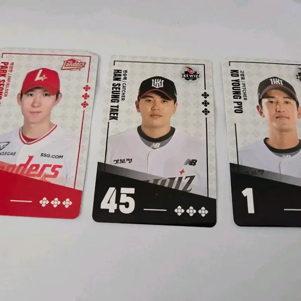 [BUNJANG] Bundle Set Baseball Player Photocard / 비빔면 야구선수 카드 일괄