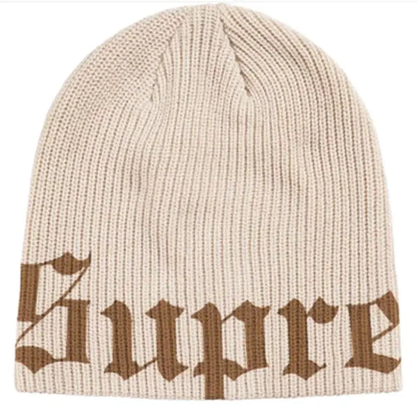 [BUNJANG] Supreme Old English Beanie Ivory / 슈프림 올드잉글리쉬 비니 아이보리