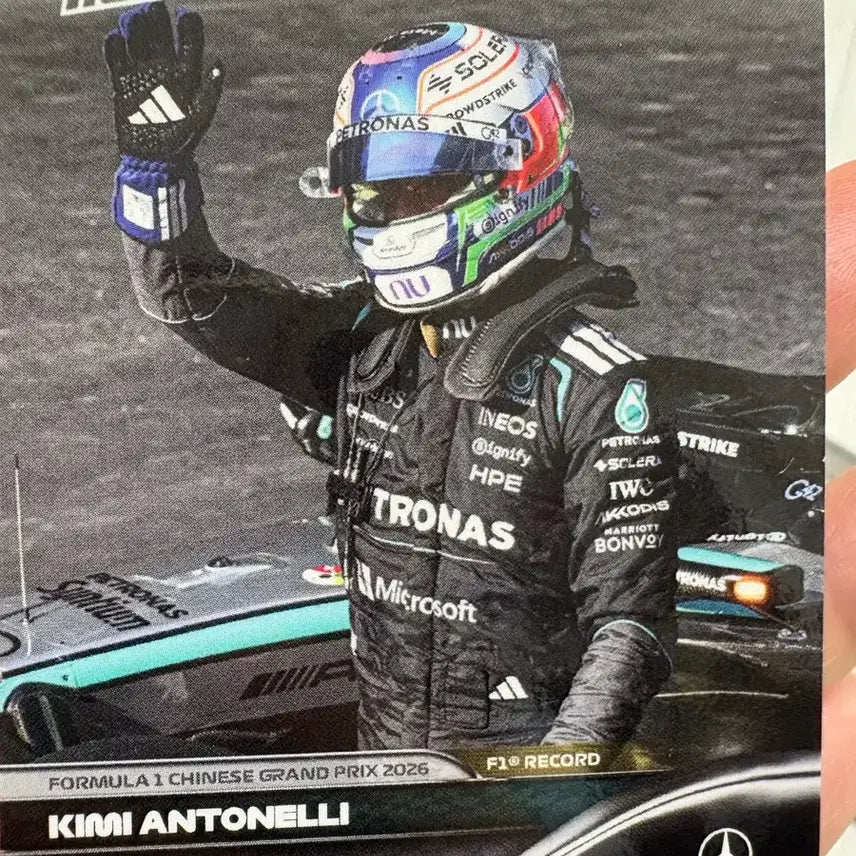 [BUNJANG] Kimi Antonelli 2026 Shanghai First Pole Position Tops Now Card / F1 키미 안토넬리 2026 상하이 첫 폴포지션 탑스나우