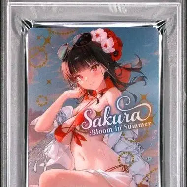 [BUNJANG] Goddess of Victory: Nikke Wafer Trading Card No.004 Sakura: Bloom in Summer (PSA 9 Graded) / [PSA 9] 승리의 여신: 니케 웨하스 4탄 No.004 사쿠라 : 블룸 인 서머 (Sakura: Bloom in Summer)