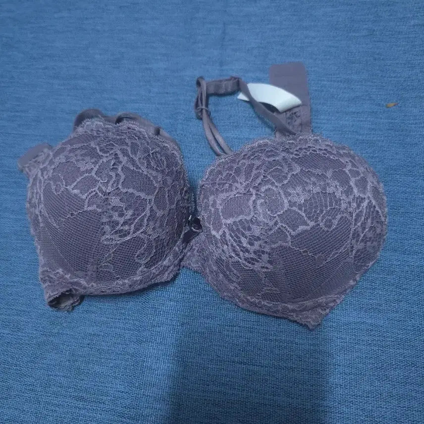 [BUNJANG] Lace Bra Grey / 레이스 브라 그레이