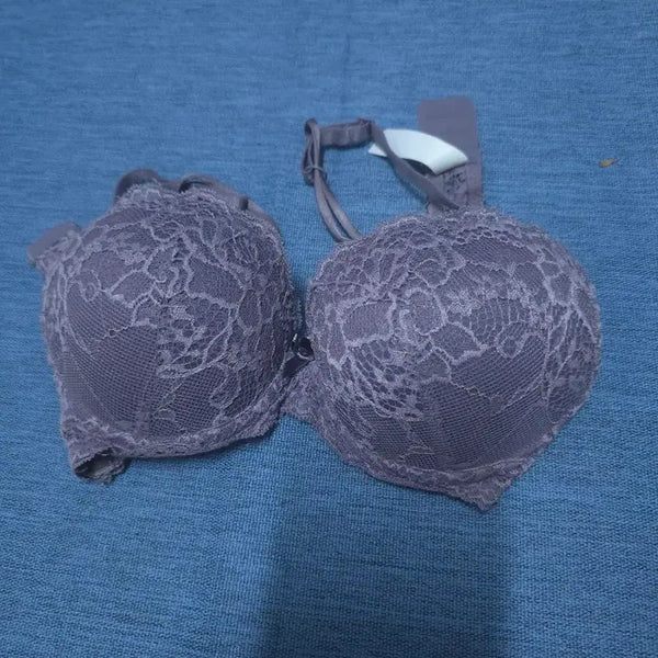 [BUNJANG] Lace Bra Grey / 레이스 브라 그레이