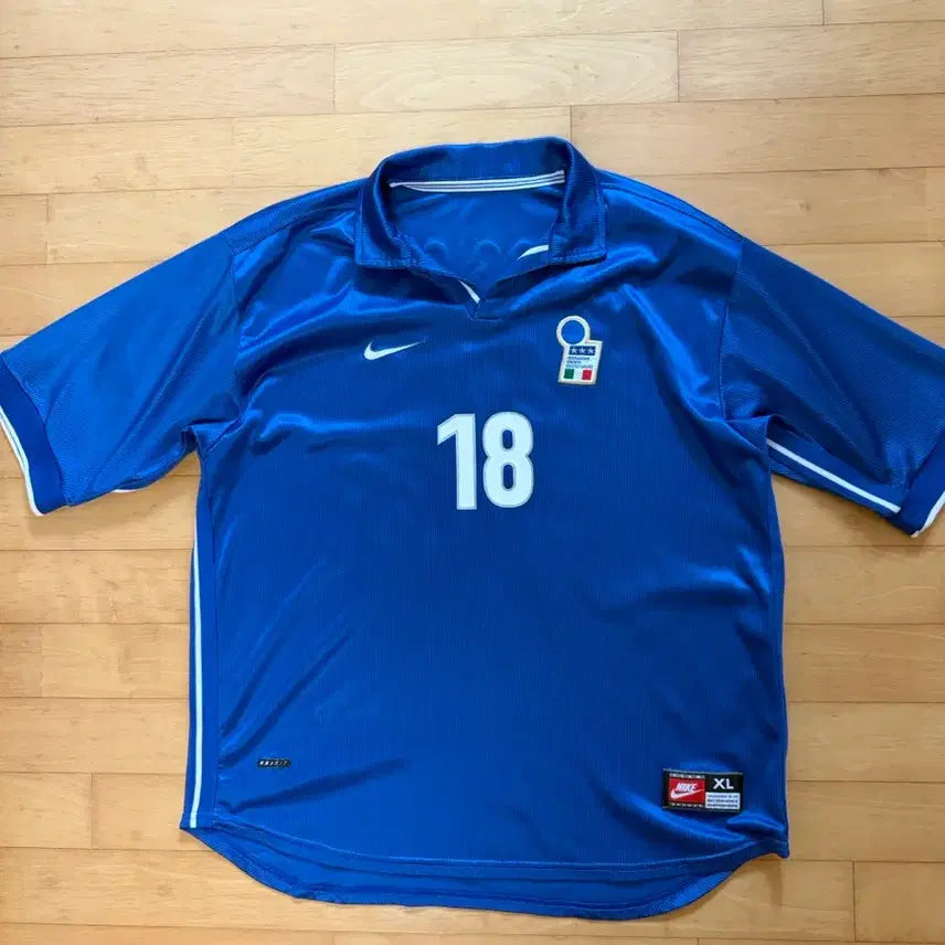 [BUNJANG] Italy National Football Team 1997/98 Roberto Baggio Jersey XL / 97/98 이탈리아 축구 국대 유니폼(로베르토 바조) xl